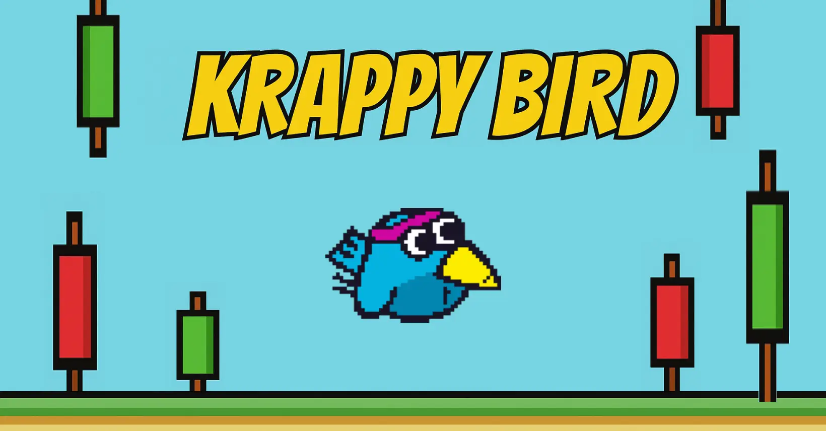 Krappy Bird Title Banner